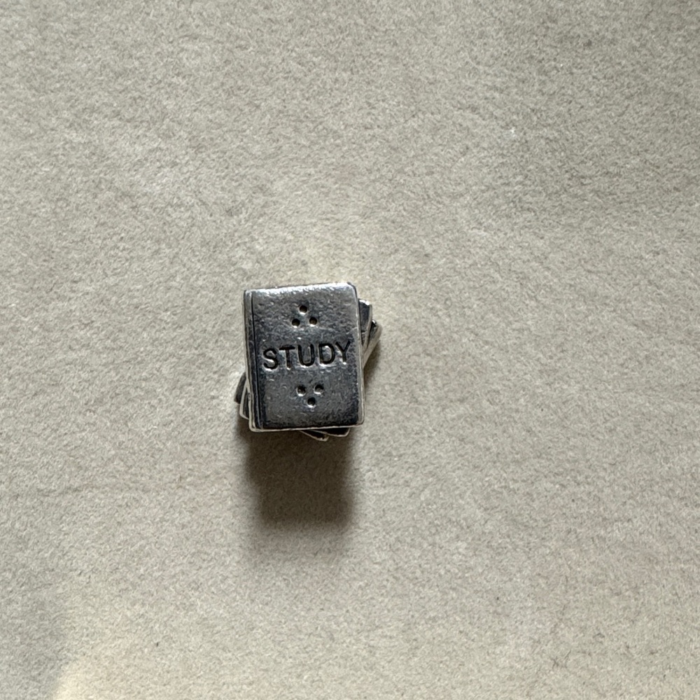 Pandora Book Stack Charm